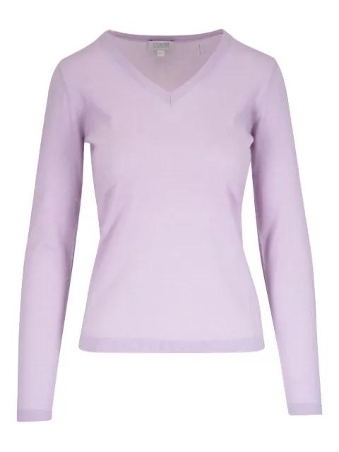 V-neck jumper by KINROSS CASHMERE