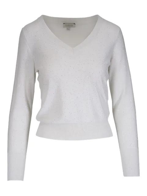 V-neck jumper by KINROSS CASHMERE