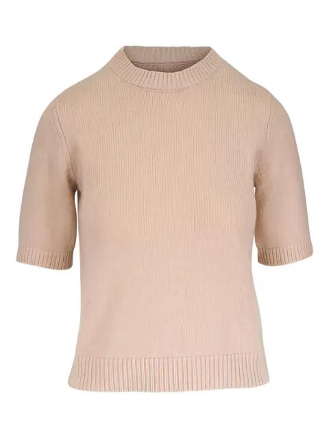 crew-neck short-sleeve T-shirt by KINROSS CASHMERE