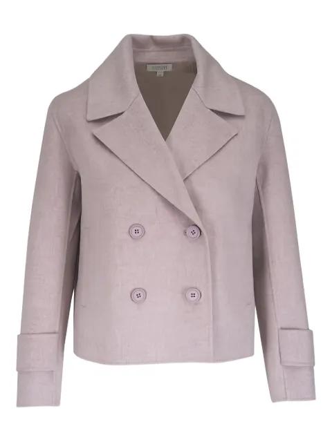 double-breasted blazer by KINROSS CASHMERE