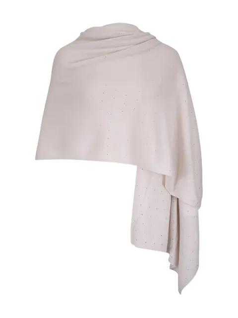 embellished scarf by KINROSS CASHMERE