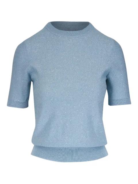 fine-knit top by KINROSS CASHMERE