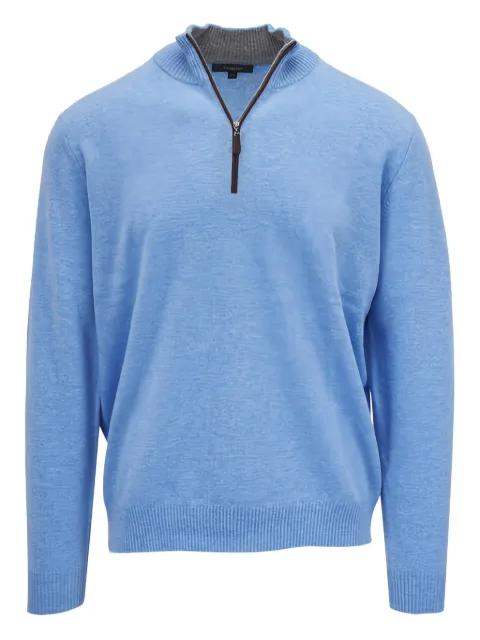 mock-neck sweater by KINROSS CASHMERE