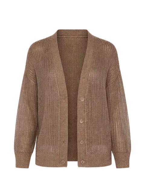 open texture cardigan by KINROSS CASHMERE