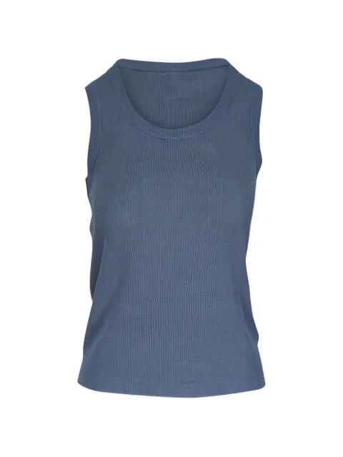 ribbed tank top by KINROSS CASHMERE
