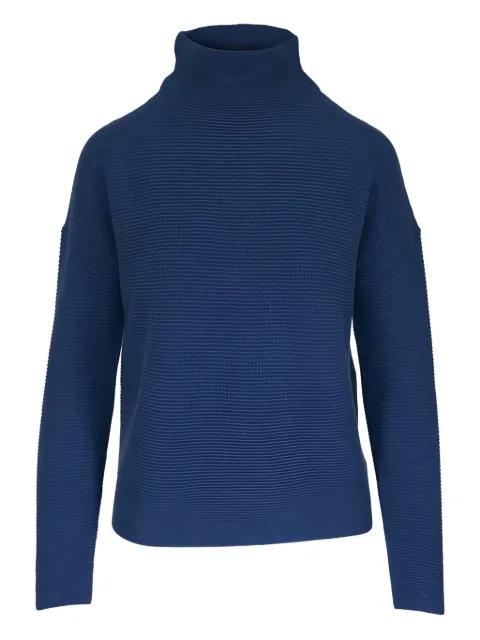 turtleneck ribbed sweater by KINROSS CASHMERE