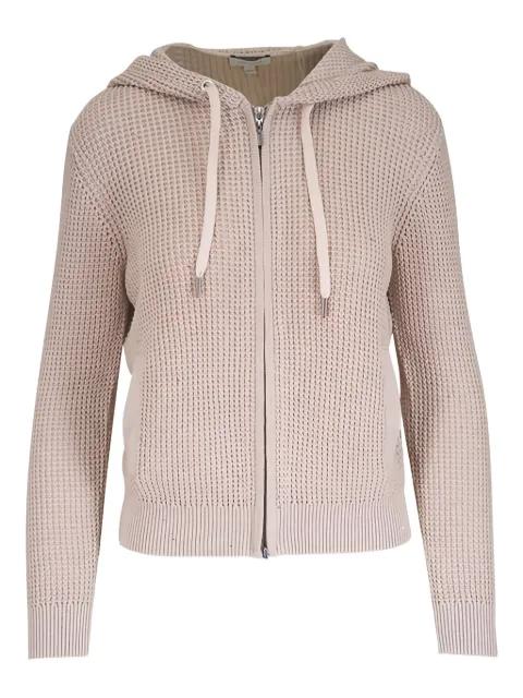 zip-fastening hoodie by KINROSS CASHMERE