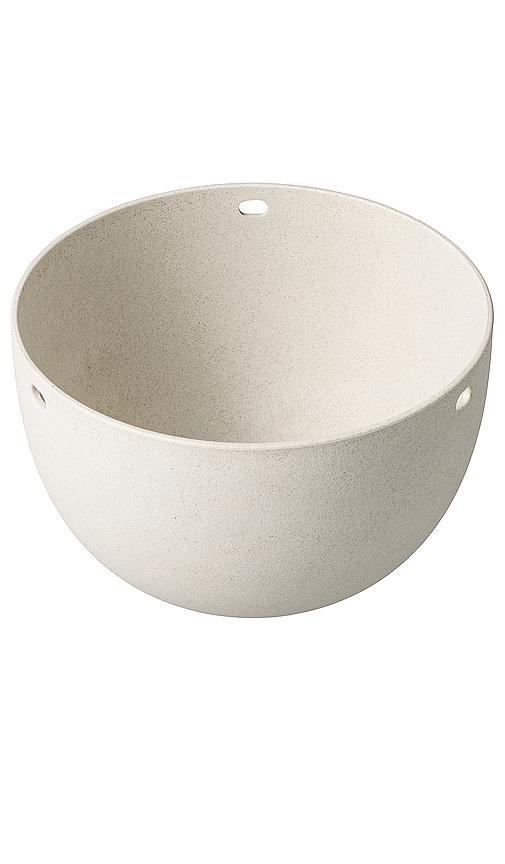 KINTO 6in Ceramic Plant Pot 201 in Beige by KINTO