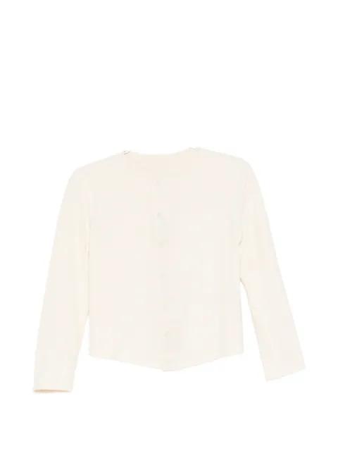 hand-embroidered cardigan by KINYAN LAM