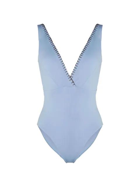 Elianne hand-embroidered swimsuit by KIOHNE