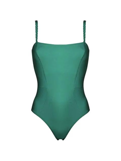 Karina braided-strap swimsuit by KIOHNE