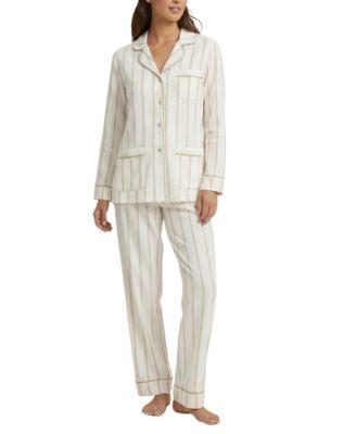 Luxe Stretch Cotton Striped Pajama Set by KIP