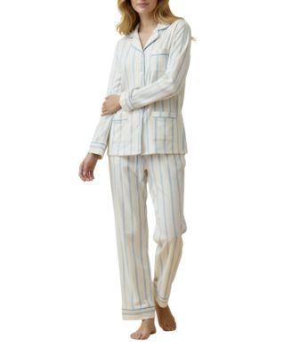 Luxe Stretch Cotton Striped Pajama Set by KIP