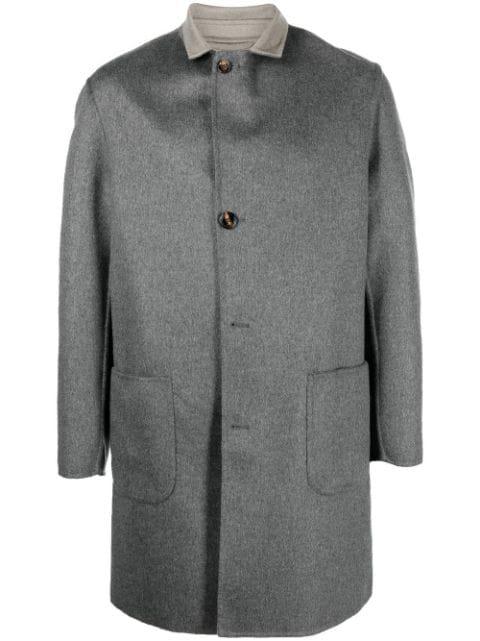 Parana single-breasted coat by KIRED