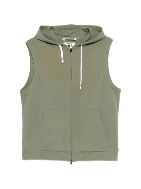 sleeveless hoodie by KIRED