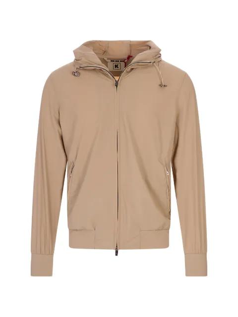 zip-up hodded jacket by KIRED