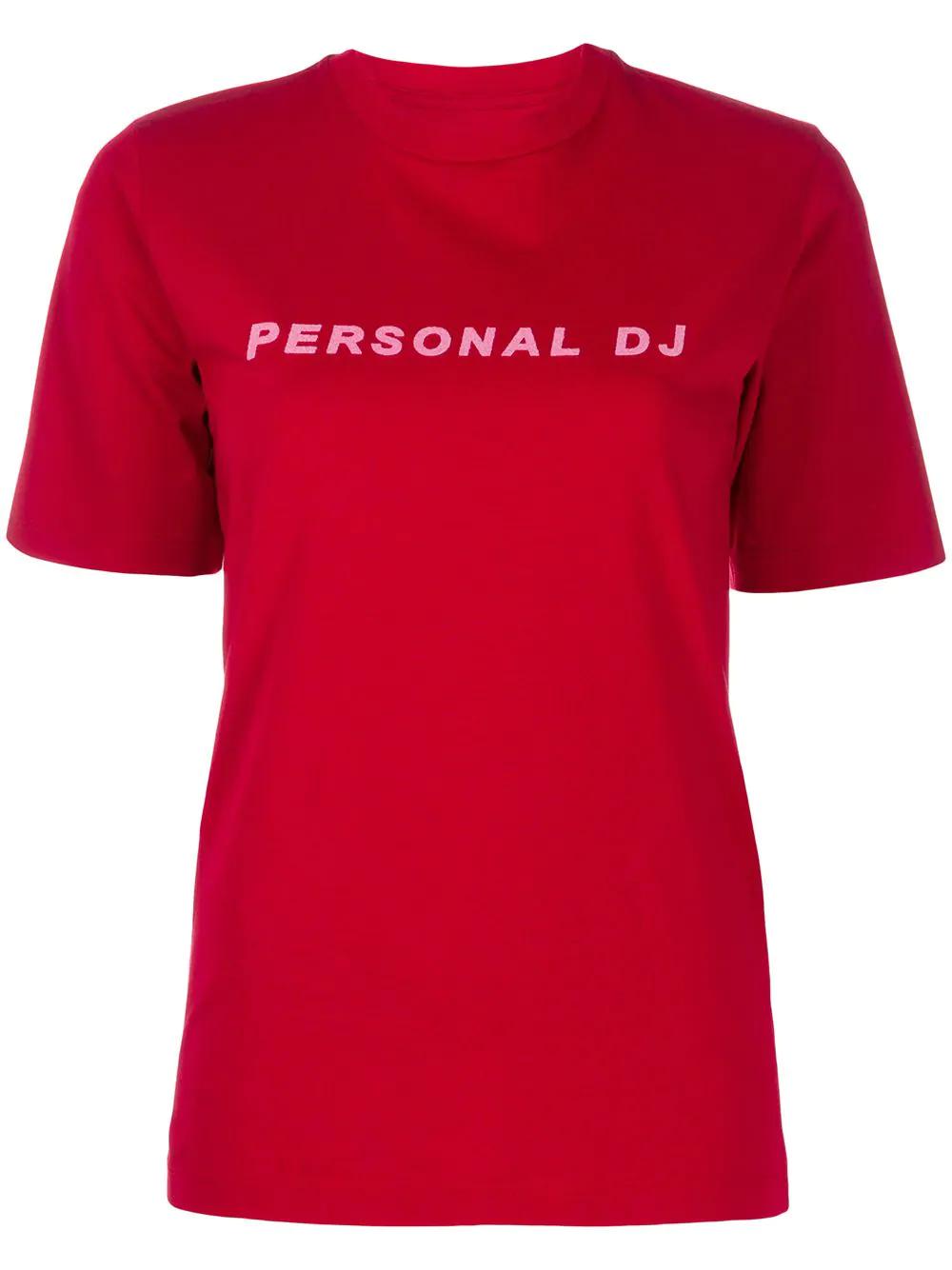 Personal DJ print T-shirt by KIRIN