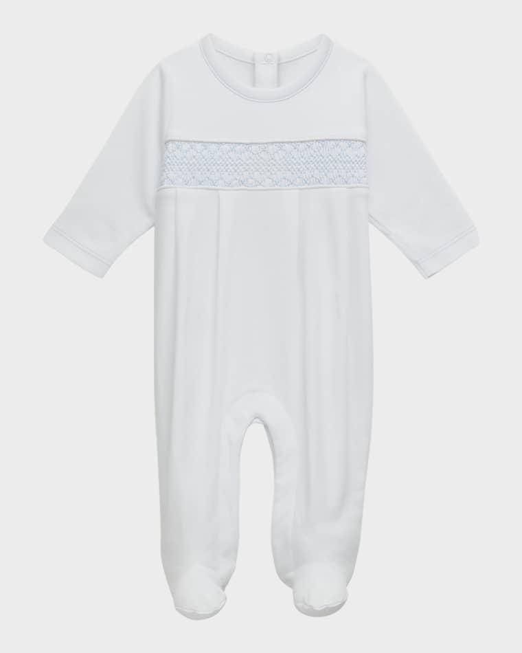 Boy's CLB Charmed Smocked Footie, Size Newborn-6M by KISSY KISSY
