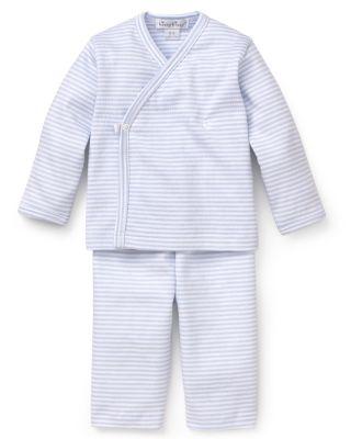 Boys' Wrap-Front Shirt & Pants - Baby by KISSY KISSY