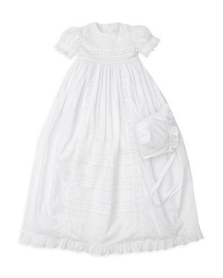 Girls' New Nicole Cotton Gown & Hat Set - Baby by KISSY KISSY