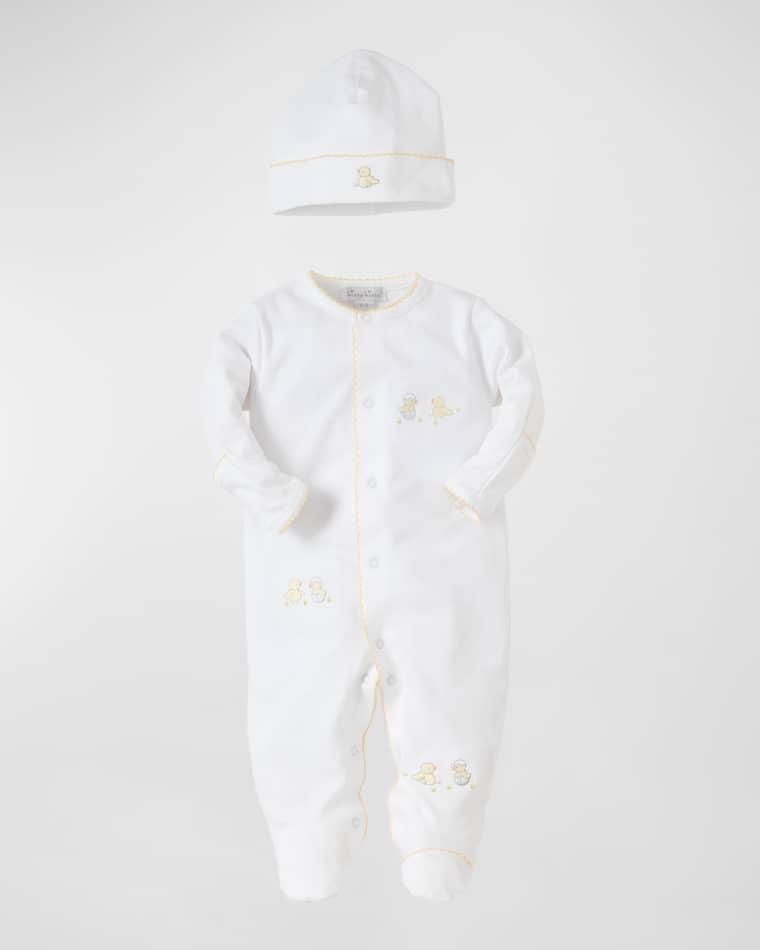 Kid's Hatchlings Footie & Hat Set, Size Newborn-6M by KISSY KISSY
