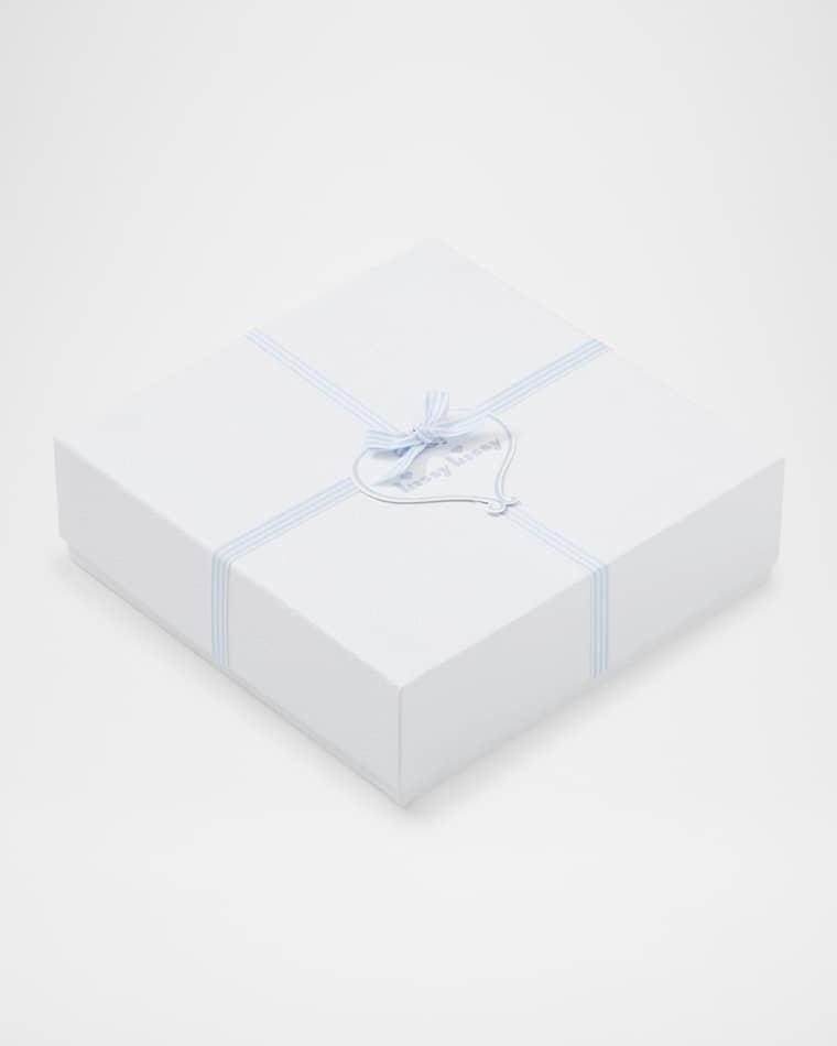 Kid's Simple Stripes 5-Piece Gift Box Set, Size Newborn-6M by KISSY KISSY