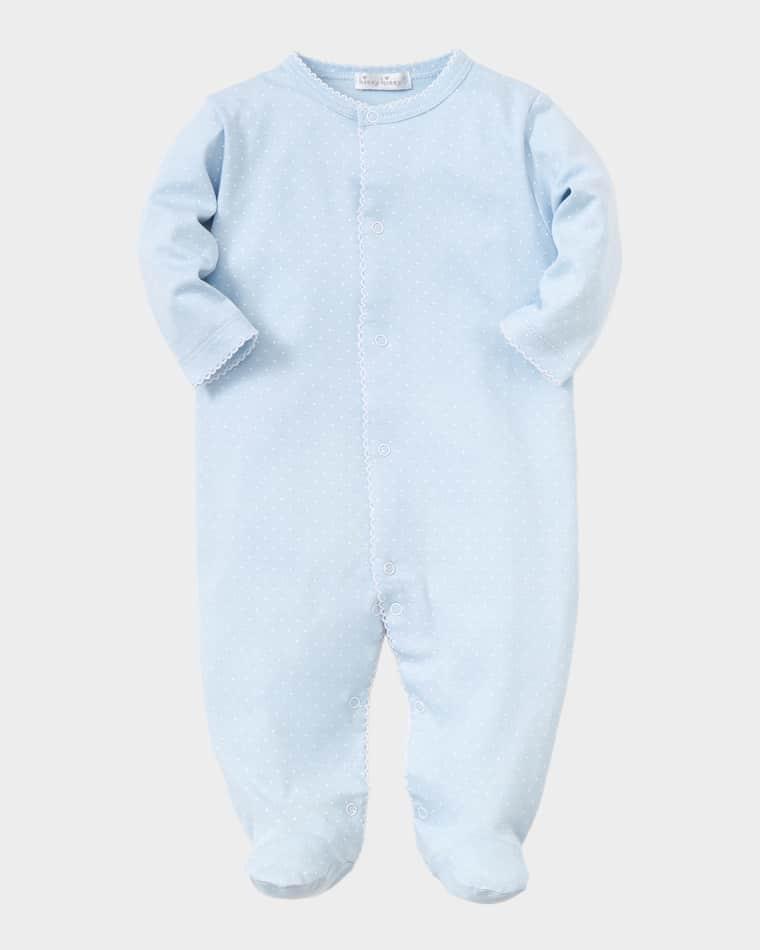 Polka-Dot Footie Playsuit, Size 0-9 Months by KISSY KISSY