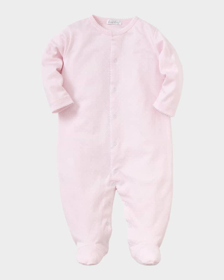 Polka-Dot Footie Playsuit, Size 0-9 Months by KISSY KISSY