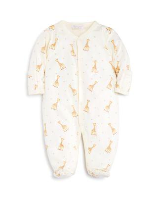 Sophie La Girafe Print Footie - Baby by KISSY KISSY