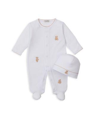 Unisex Bear Footie & Hat Set - Baby by KISSY KISSY