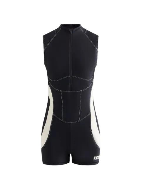 Sora seamed zip playsuit by KITH