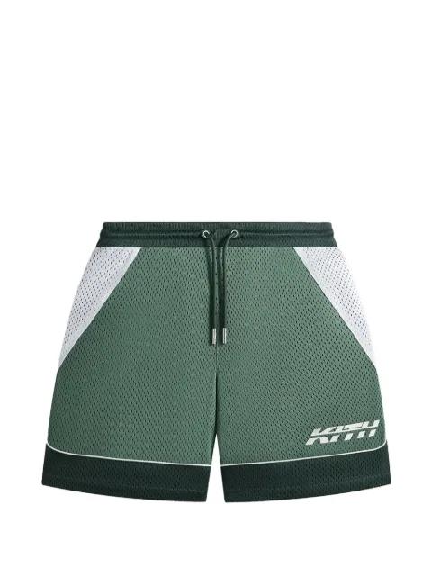 Wesley colour-block mesh shorts by KITH