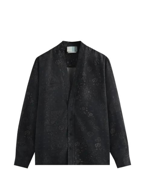 cupro sullivan gi cardigan by KITH