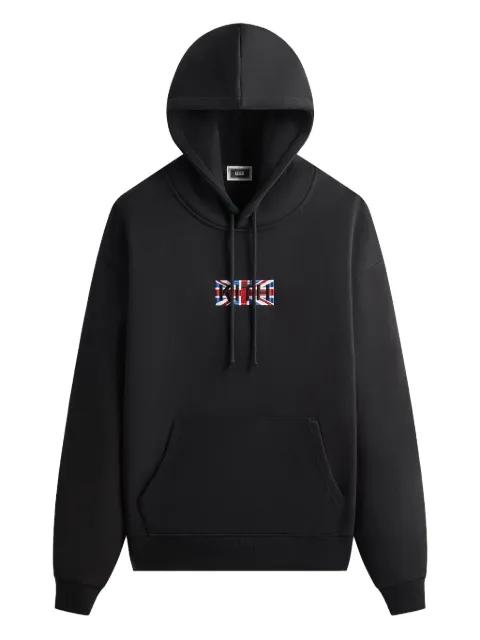 logo-embroidered hoodie by KITH
