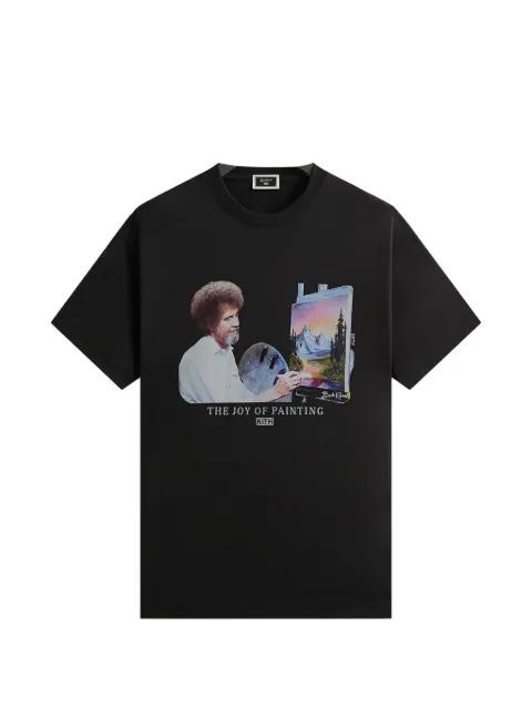 x Bob Ross Joy of Painting portrait T-shirt by KITH