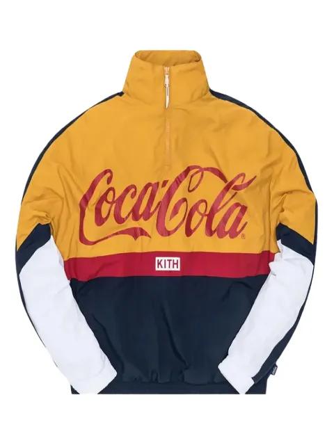 x Coca Cola quarter-zip windbreaker by KITH