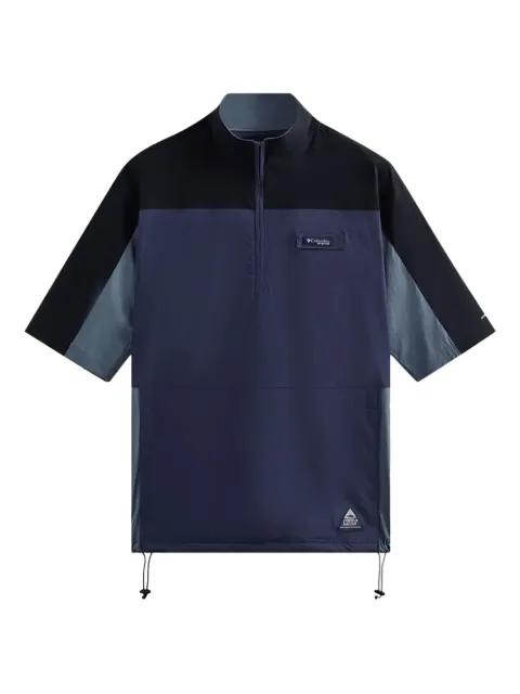 x Columbia PFG Links Windshirt colour-blocked  T-shirt by KITH