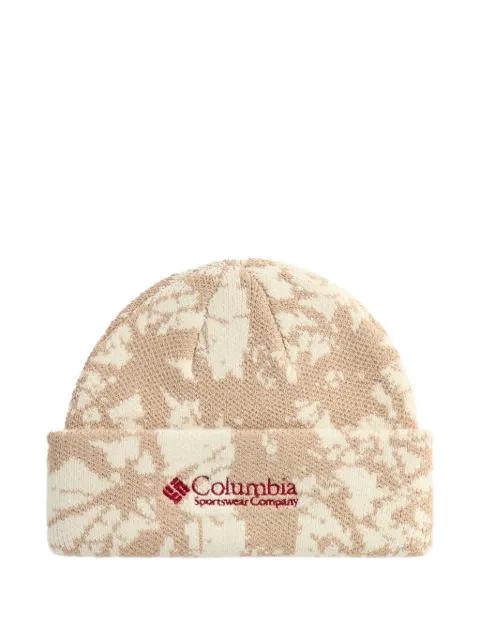 x Columbia jacquard cuffed beanie hat by KITH