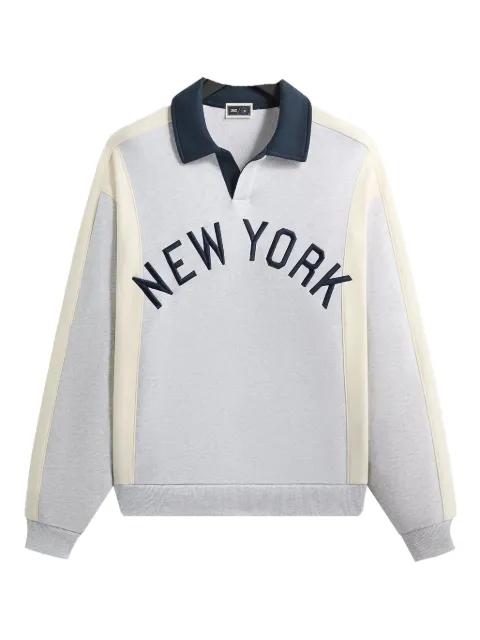 x New York Yankees Nelson panelled rugby sweatshirt by KITH x New York Yankees Nelson panelled rugby sweatshirt by KITH