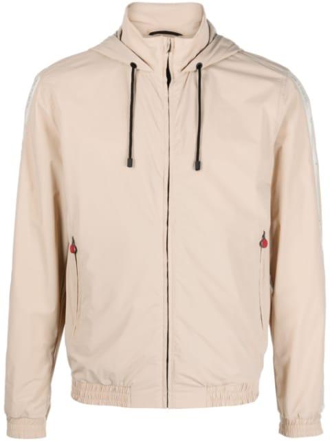 Blouson zip-up hoodied jacket by KITON