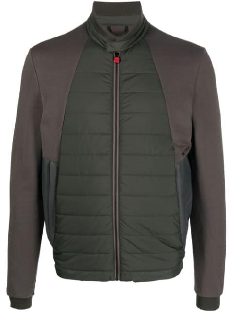 Blouson zip-up quilted jacket by KITON