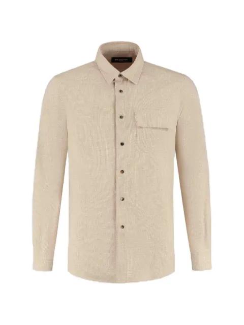 Buba flap-pocket long-sleeve shirt by KITON