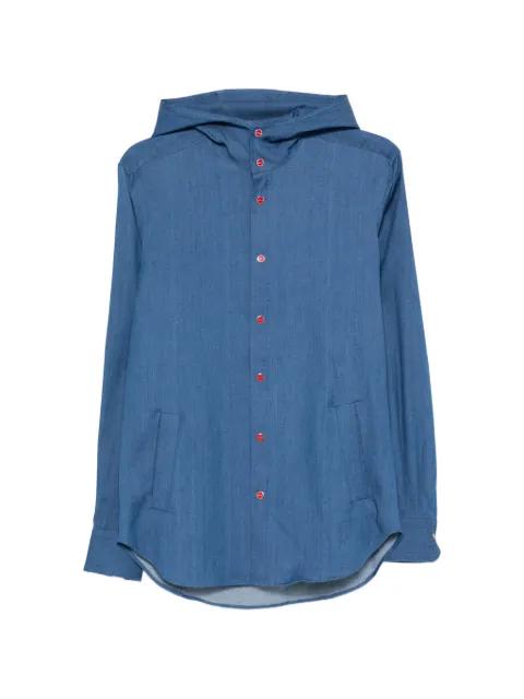 Mariano hoodied shirt by KITON