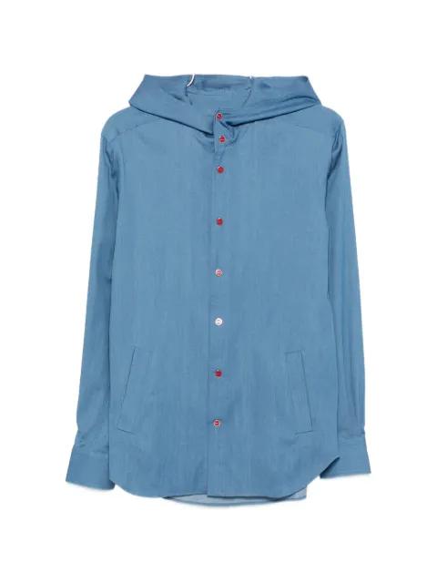 Mariano hoodied shirt by KITON