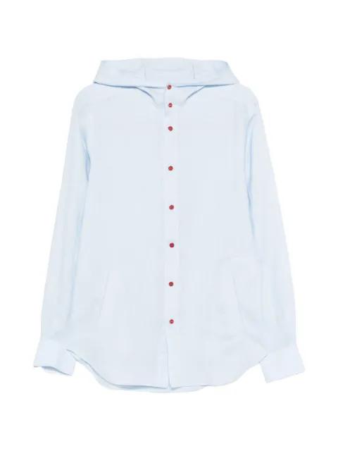 Mariano hoodied shirt by KITON