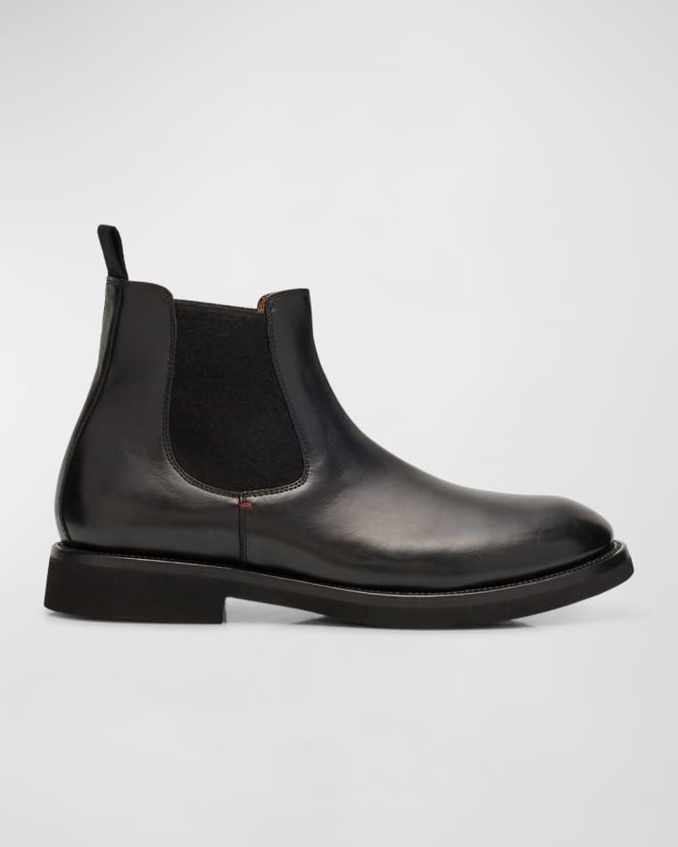 Men's Calfskin Chelsea Boots by KITON