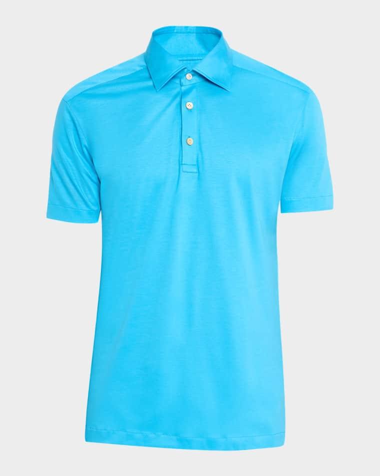 Men's Cotton Classic-Fit Polo Shirt by KITON