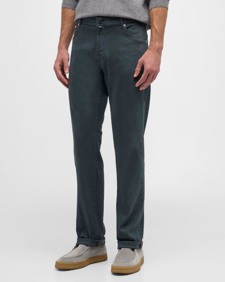 Men's Kurabo Cotton 5-Pocket Pants by KITON