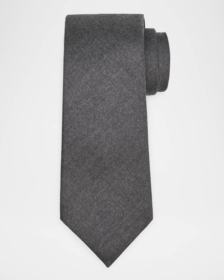 Men's Wool Seven-Fold Tie by KITON