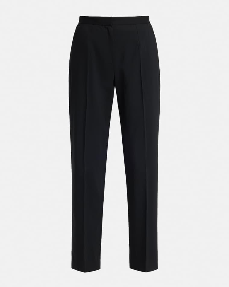 Stretch Wool Slim-Leg Ankle Pants by KITON